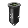 Kép 1/5 - Green Cell autóstöltő 36W GC PowerRide Nano36 2db USB-A kimenettel Ultra Charge