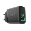Kép 5/5 - Greencell PowerSource fekete Duo30 30w USB/USB-C kimenettel Power Delivery gyorstöltő
