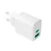 Kép 4/5 - Greencell PowerSource fehér Duo30 30w USB/USB-C kimenettel Power Delivery gyorstöltő