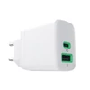 Kép 5/5 - Greencell PowerSource fehér Duo30 30w USB/USB-C kimenettel Power Delivery gyorstöltő
