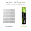 Kép 2/5 - Green Cell 4x AAA HR03 800mAh tölthető elem akkumulátor