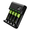 Kép 1/5 - Green Cell GC VitalCharger Ni-MH AA és AAA töltő + 4x AA Ni-MH 800mAh tölthető elem