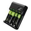 Kép 1/5 - Green Cell GC VitalCharger Ni-MH AA és AAA töltő + 2xAA 2000mAh 2xAAA 800mAh tölthető elem