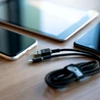Kép 5/5 - 3db Green Cell Ray USB - Lightning 30cm, 120cm, 200cm iPhone, iPad, iPod, white LED, quick charging kábel
