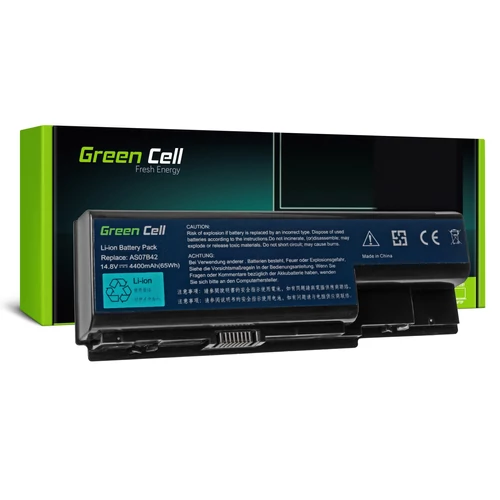 Green Cell Acer Aspire 5520 AS07B31 AS07B32 14.4V 4400mAh laptop akkumulátor