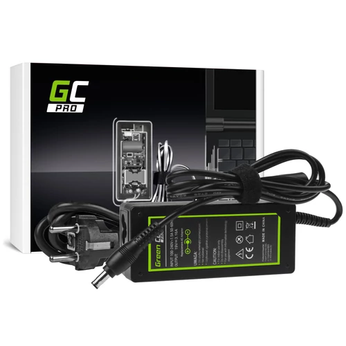 Green Cell PRO töltő Samsung 60W / 19V 3.16A / 5.5mm-3.0mm