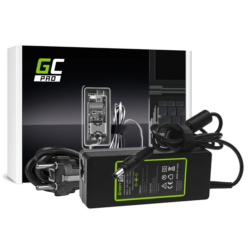 Green Cell PRO töltő Toshiba Asus 75W / 19V 3.95A / 5.5mm-2.5mm
