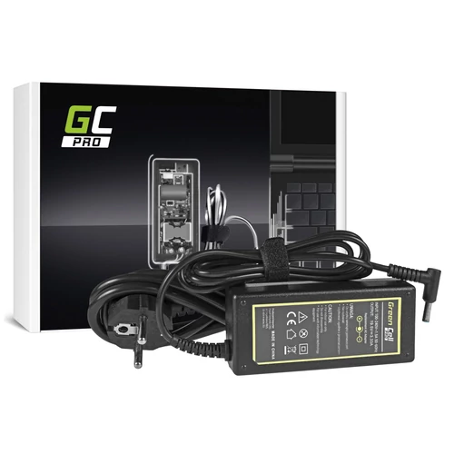 Green Cell PRO töltő HP 65W / 19.5V 3.33A / 4.5mm-3.0mm laptop töltő