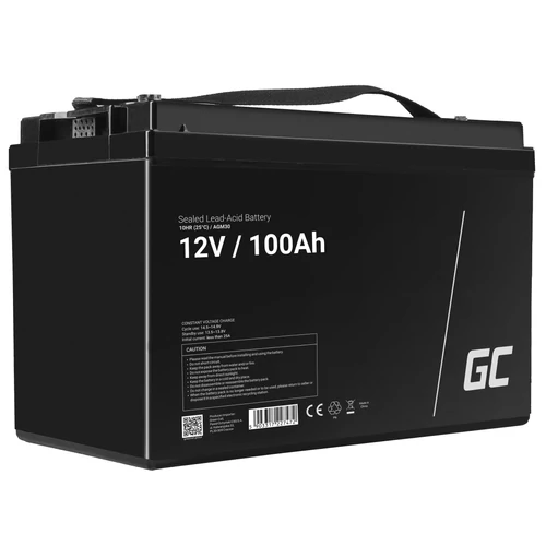 Green Cell AGM 12V 100Ah szünetmentes tápegység akkumulátor