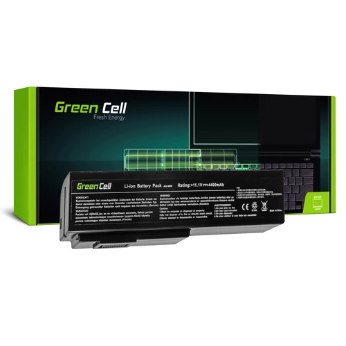 Green Cell Asus A32-M50 A32-N61 N43 N53 G50 L50 M50 M60 N61VN 11.1V 4400mAh laptop akkumulátor