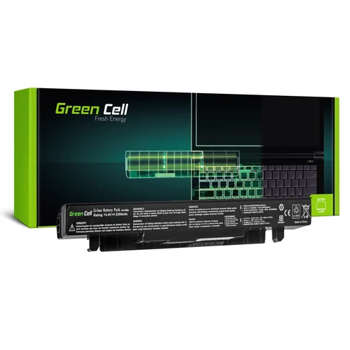 Green Cell Asus A450 A550 R510 X550 14.4V 2200mAh laptop akkumulátor