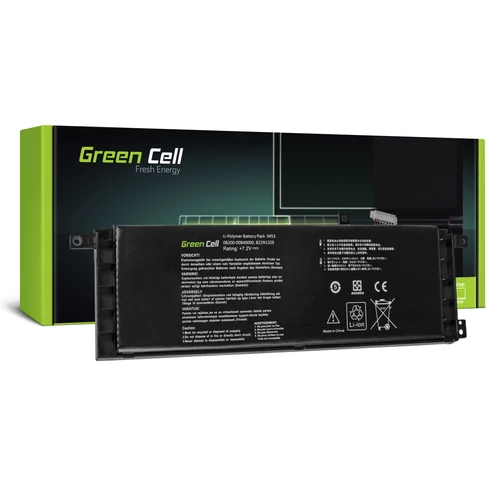 Green Cell Asus X553 X553M F553 F553M 7,2V 3800mAh laptop akkumulátor