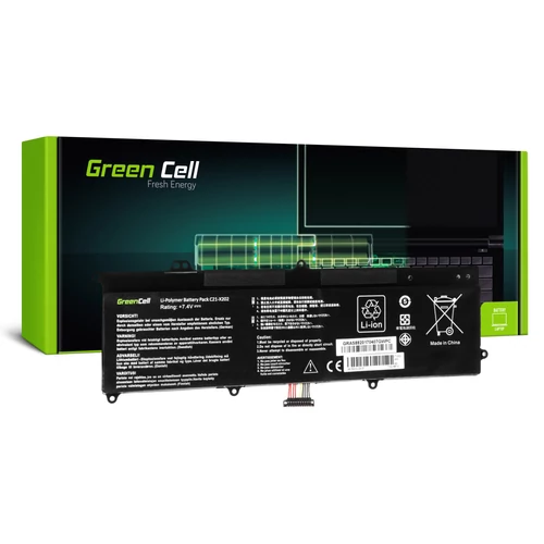 Green Cell C21-X202 Asus X201E F201E VivoBook F202E Q200E S200E X202E laptop akkumulátor