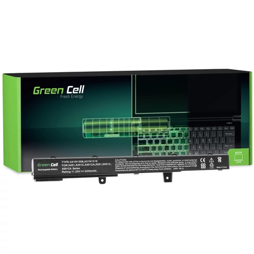 Green Cell Asus R508 R556 R509 X551 11,25V 2200mAh laptop akkumulátor