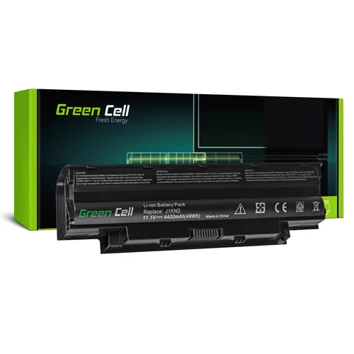 Green Cell Dell Inspiron N3010 N4010 N5010 13R 14R 15R J1 11.1V 4400mAh laptop akkumulátor