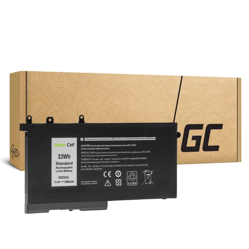 Green Cell 3DDDG 93FTF for Dell Latitude 5280 5290 5480 5490 5495 5580 5590 laptop akkumulátor