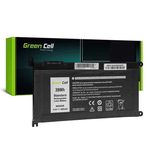 Green Cell WDX0R WDXOR Dell Inspiron 13 5368 5378 5379 14 5482 15 5565 5567 5568 5570 5578 5579 7560 7570 17 5770 laptop akkumulátor