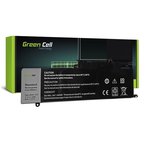 Green Cell Dell Inspiron 11 3147 3148 3152 3153 13 7347 7348 7352 11.1V 3500mAh laptop akkumulátor