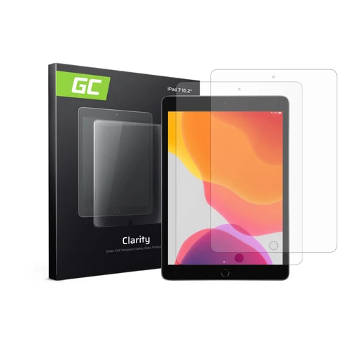 2x Green Cell kijelzővédő Clarity Apple iPad 7 10.2 (2019)