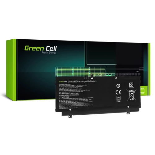 Green Cell  HP SH03XL Spectre x360 13-AC 13-W 13-W050NW 13-W071NW