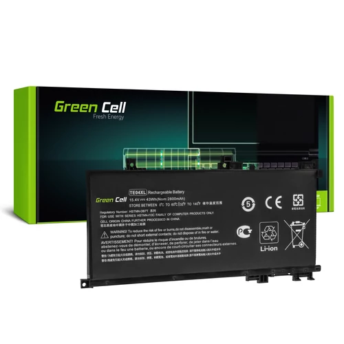 Green Cell TE04XL HP Omen 15-AX202NW 15-AX205NW 15-AX212NW 15-AX213NW, HP Pavilion 15-BC501NW 15-BC505NW 15-BC507NW laptop akkumulátor