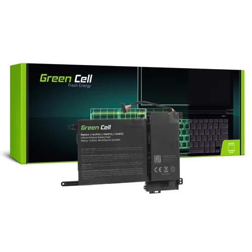 Green Cell Lenovo IdeaPad Y700-15ACZ Y700-15ISK Y700-17ISK 14.4V 4000mAh laptop akkumulátor