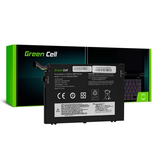 Green Cell L17C3P51 L17L3P51 L17M3P51 L17M3P52 Lenovo ThinkPad E480 E485 E490 E495 E580 E585 E590 E595 laptop akkumulátor