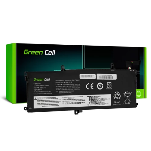 Green Cell L18L3P71 L18M3P71 Lenovo ThinkPad T590 T15 P15s P53s laptop akkumulátor