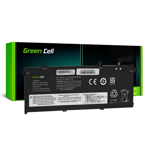 Green Cell L18C3P71 L18C3P72 L18L3P73 L18M3P73 L18M3P74 Lenovo ThinkPad T490 T495 P43s P14s T14 Gen 1 Gen 2 laptop akkumulátor