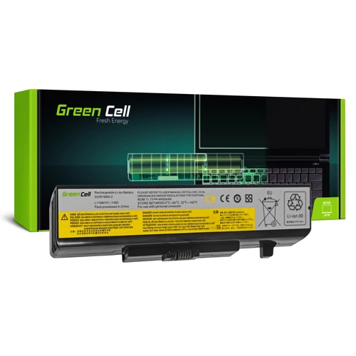 Green Cell Lenovo Y480 V480 Y580 11.1V 4400mAh laptop akkumulátor
