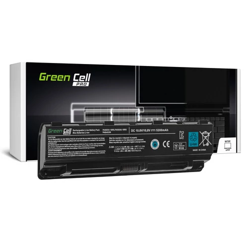 Green Cell PRO Toshiba Satellite C850 C855 C870 L850 L855 PA5024U-1BRS 11.1V 5200mAh laptop akkumulátor