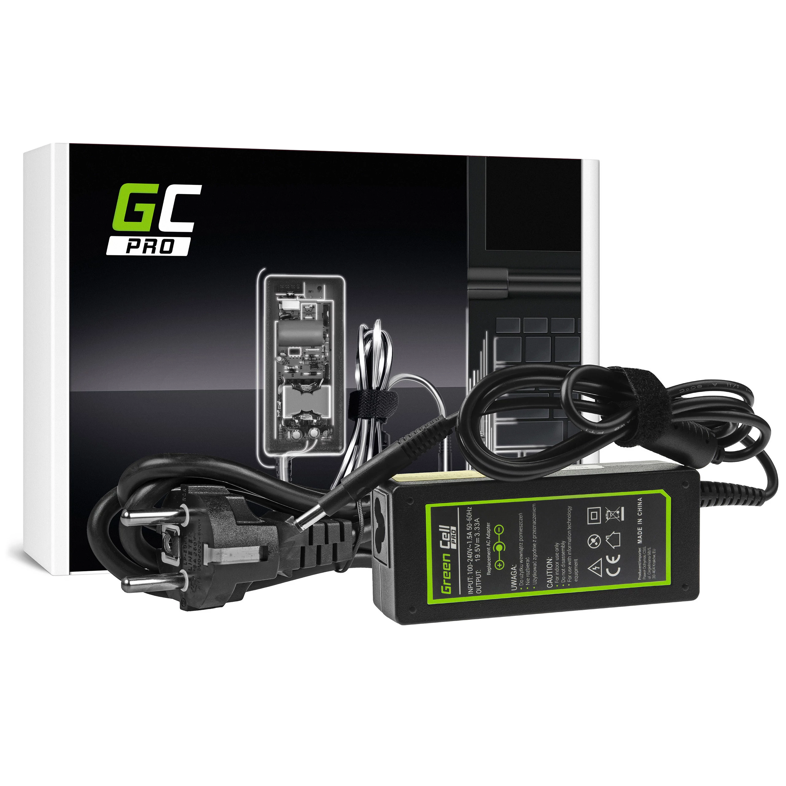 Green Cell PRO töltő 19.5V 3.33A 65W HP Pavilion 15-B 15-B020EW 15-B020SW 15-B050SW 15-B110SW HP Envy 4 6
