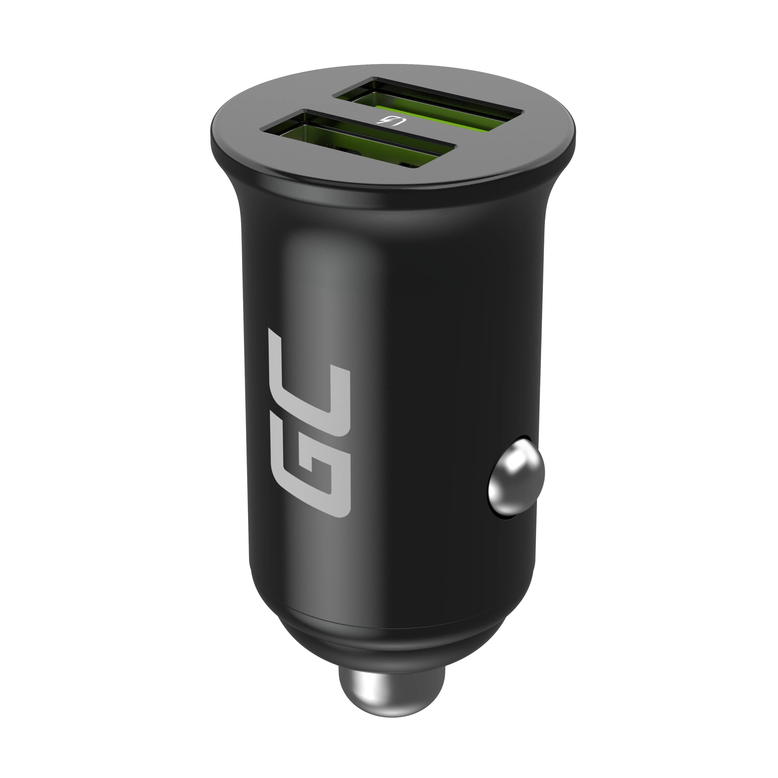 Green Cell autóstöltő 36W GC PowerRide Nano36 2db USB-A kimenettel Ultra Charge