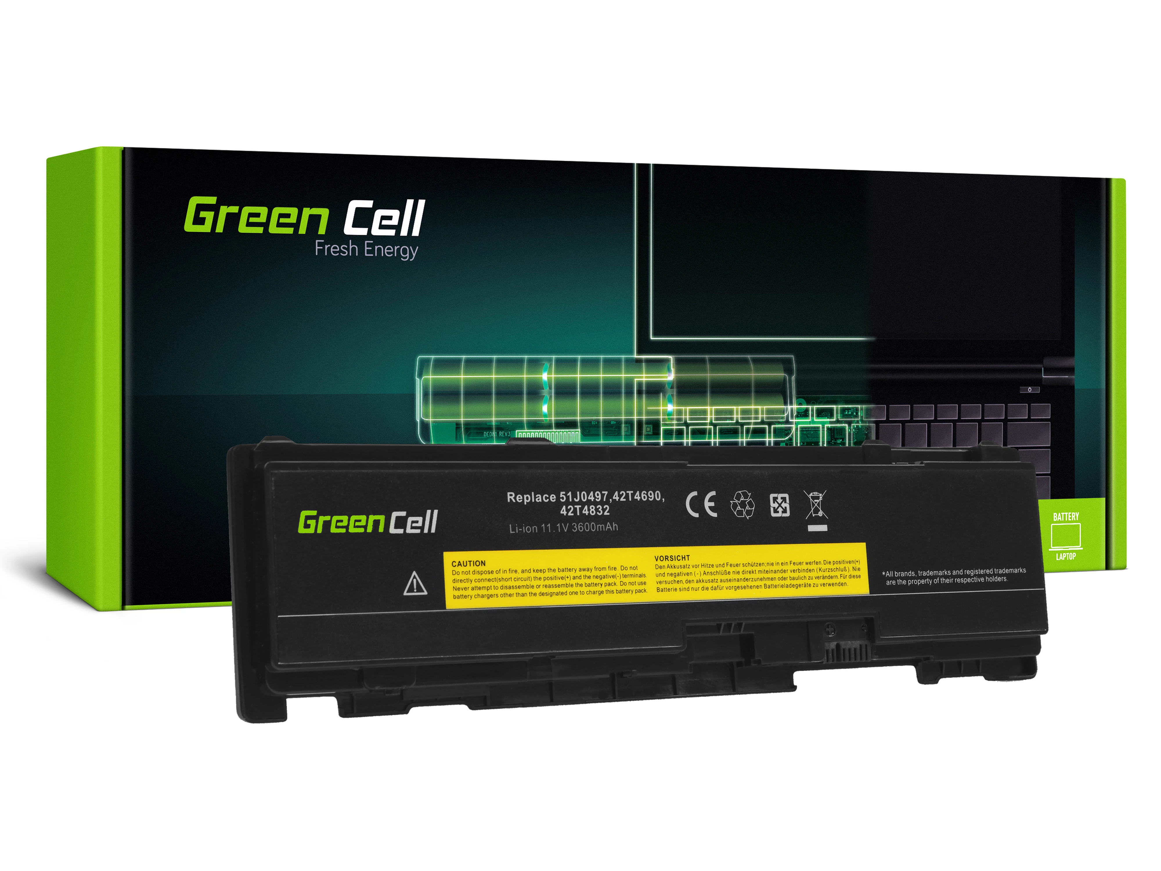 Green Cell Lenovo ThinkPad T400s T410s T410si laptop akkumulátor