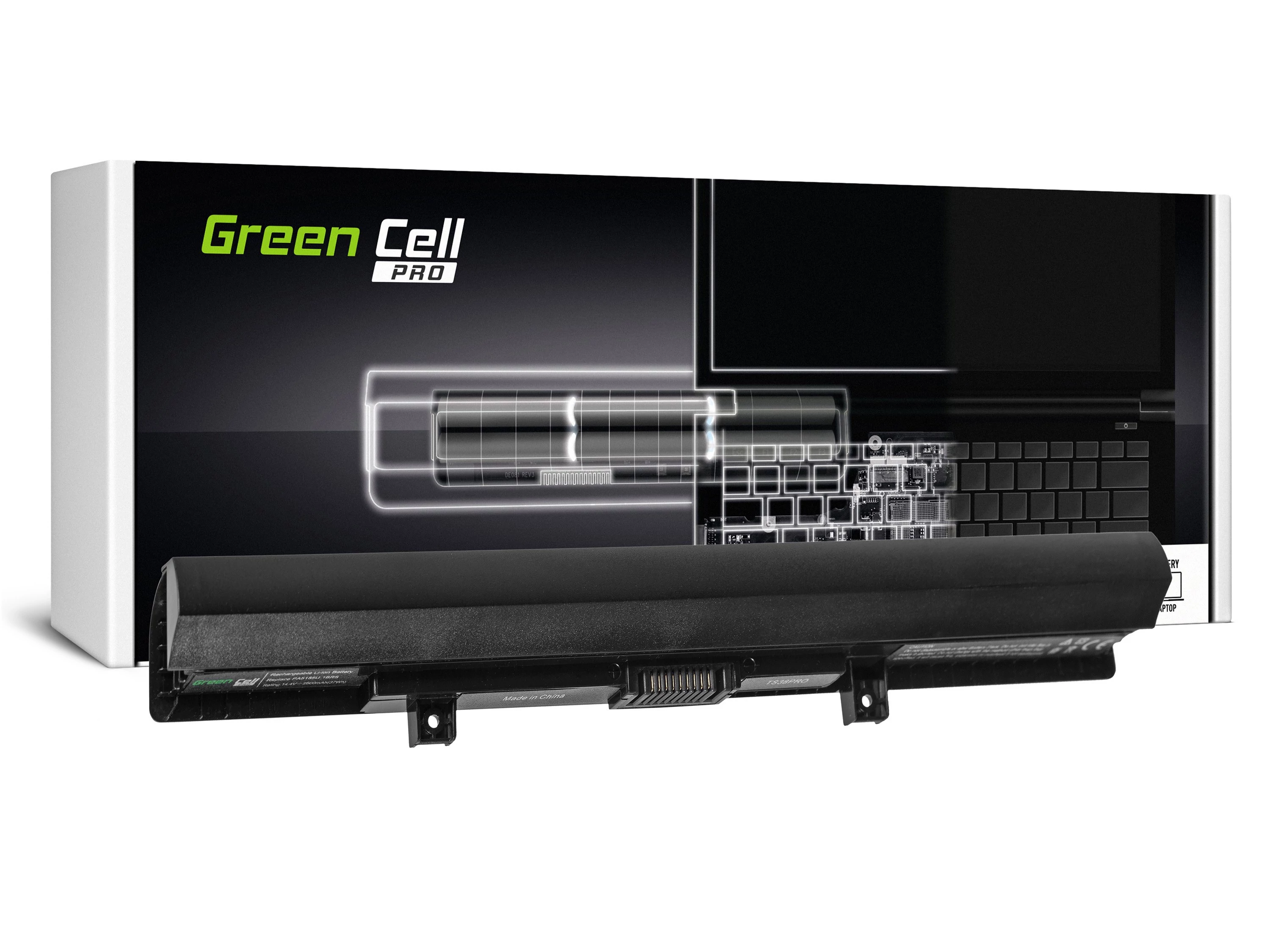 Green Cell PRO Toshiba Satellite C50-B C50D-B C55-C PA5184U-1BRS 14.4V 2600mAh laptop akkumulátor